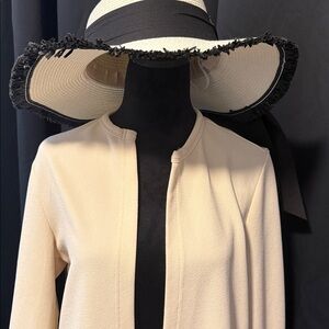 SHEIN Classic Cream Trench Coat